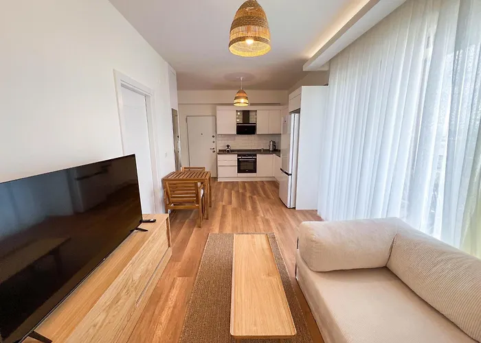 Апартаменты Modern 1br Near Alacati-loca Twin Кешме